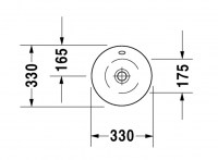 LAVABO ENCIMERA 330mm STARCK-1 DURAVIT